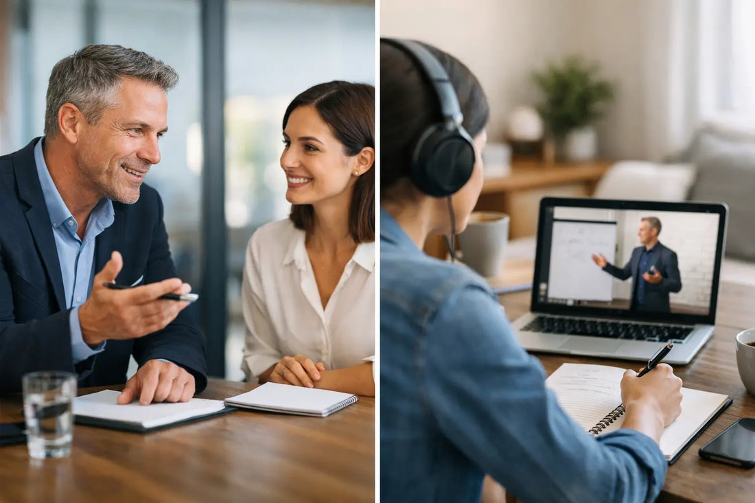 Business Coach Versus Online Course: Which Wins?